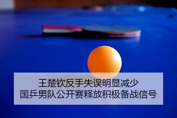王楚钦反手失误明显减少 国乒男队公开赛释放积极备战信号